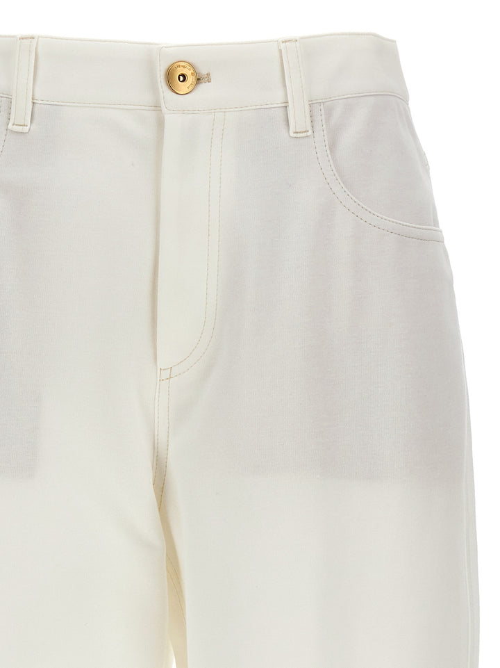 Jersey Pants White