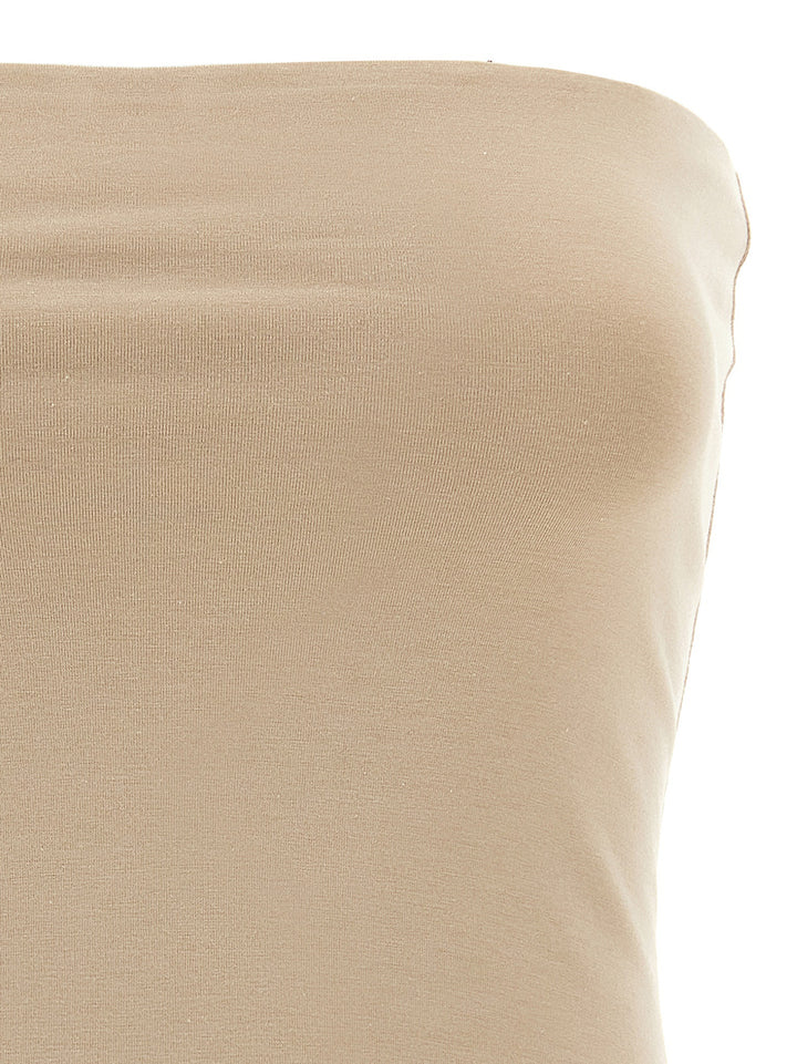 Brunello Cucinelli Band Top Tops - Beige | 2eb593772ac5280b784638218818b759f56d3a28