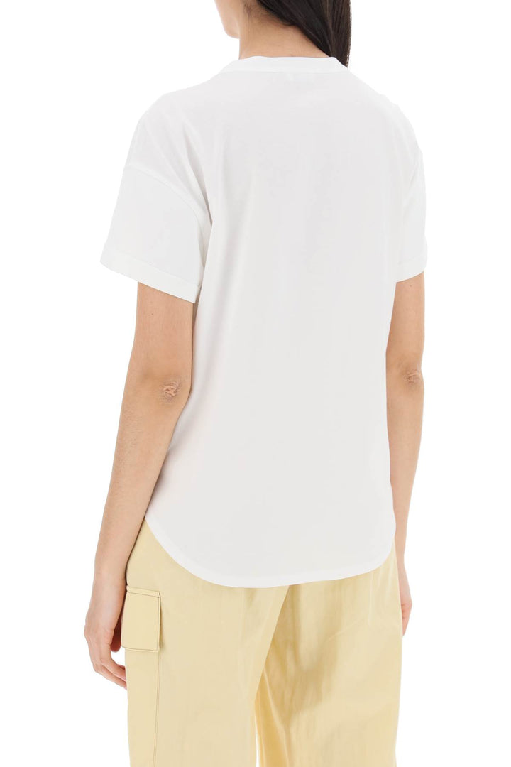 T Shirt Boxy A Girocollo