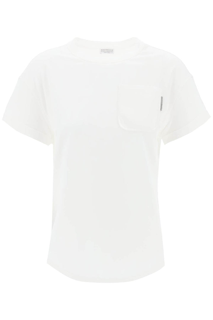 T Shirt Boxy A Girocollo