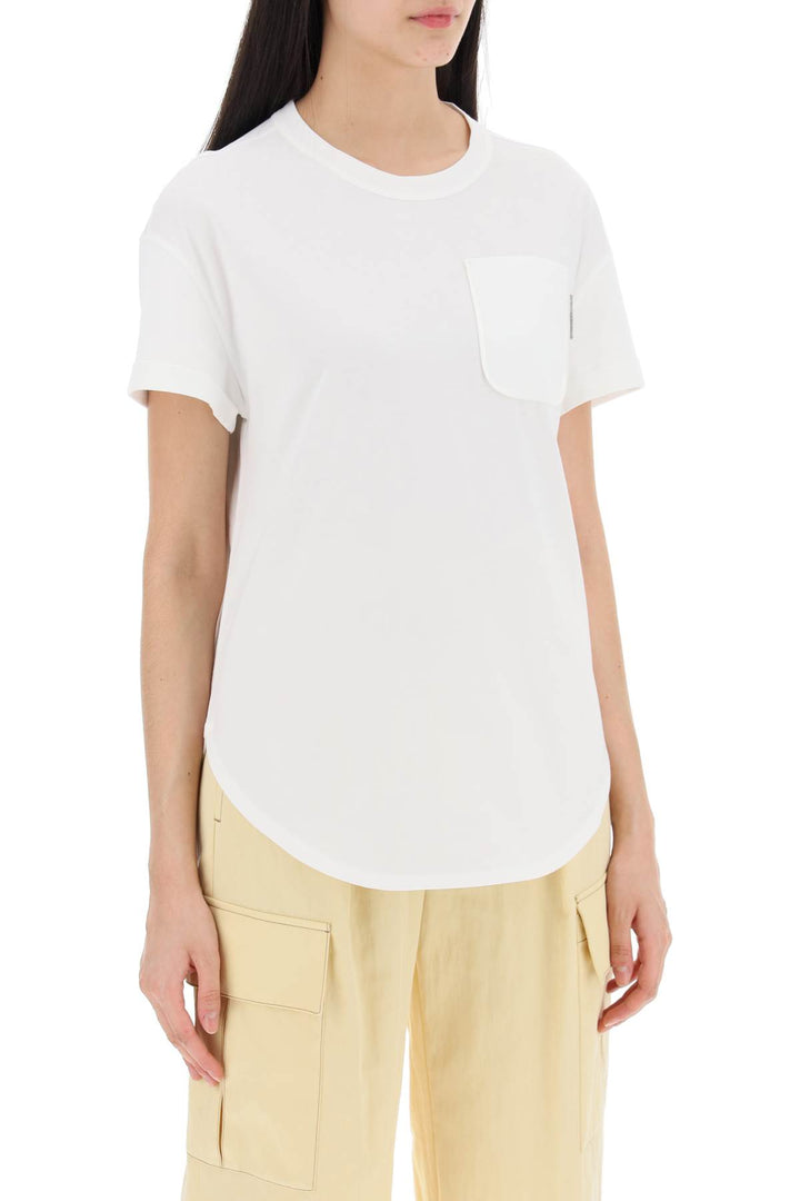 T Shirt Boxy A Girocollo