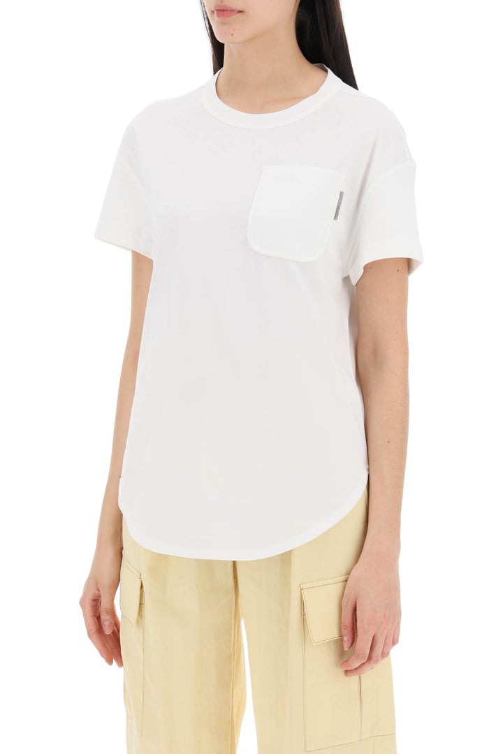 T Shirt Boxy A Girocollo