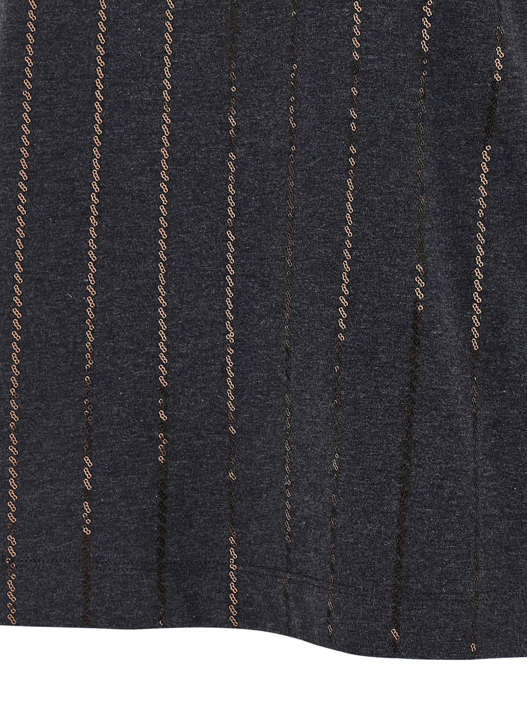 Brunello Cucinelli Dazzling Chalk Stripe Embroidery T-shirt - Gray | 3c5f8c31f56a178794b789c73fab8a8bd5040780