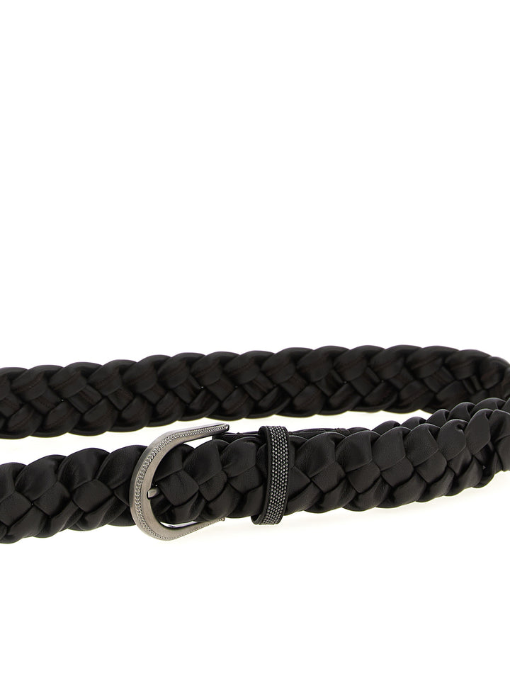 Brunello Cucinelli Jewel Buckle Belt Belts - Brown | 82f41ea2621be981acccbda9c4395c063d9a1a0b