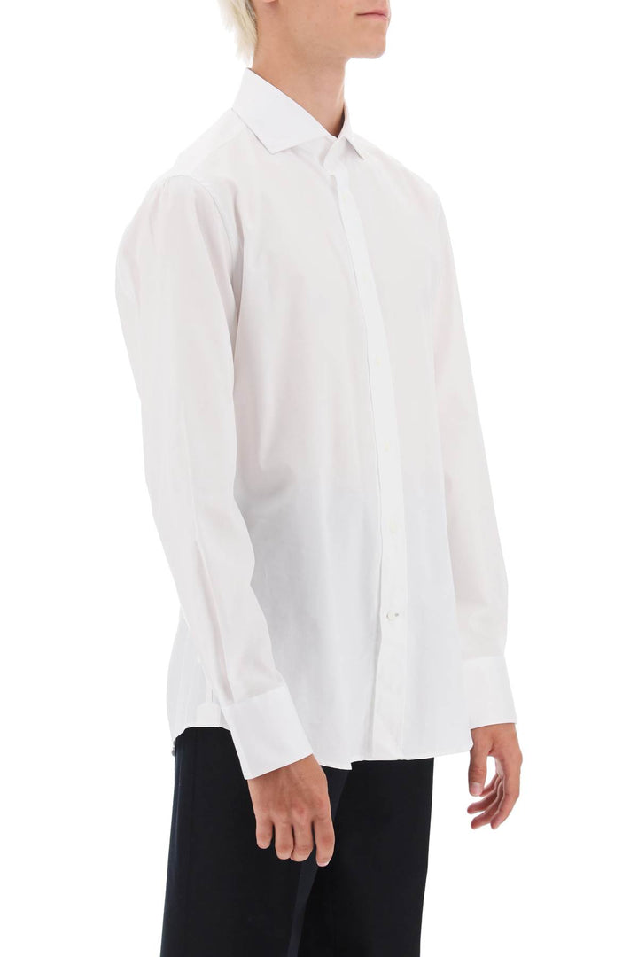 Spread Collar Slim Fit Shirt