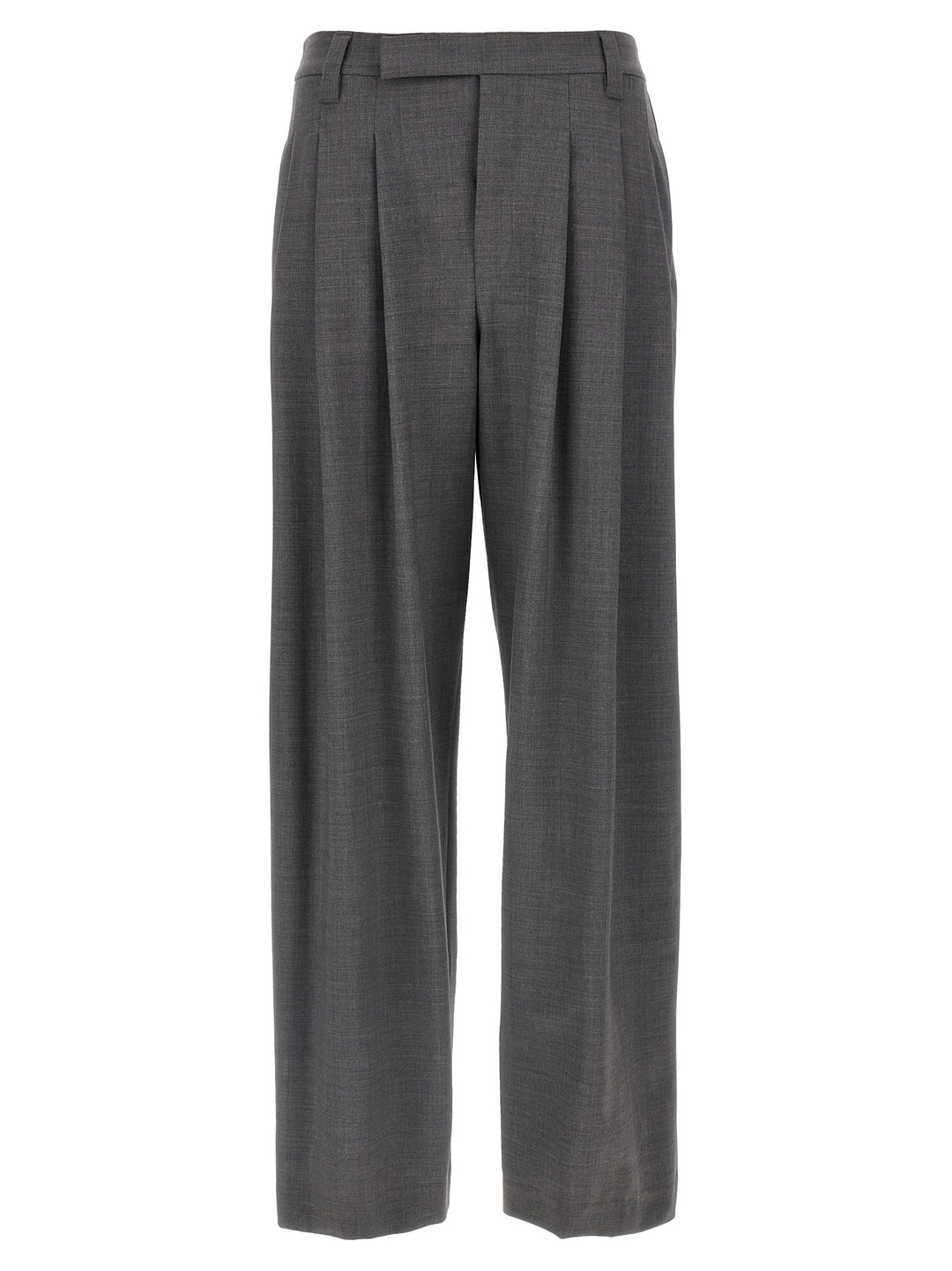 Brunello Cucinelli Sartorial Baggy Pants - Gray | 6803144cf3b1f0a22150691f80baf8dceef8f110