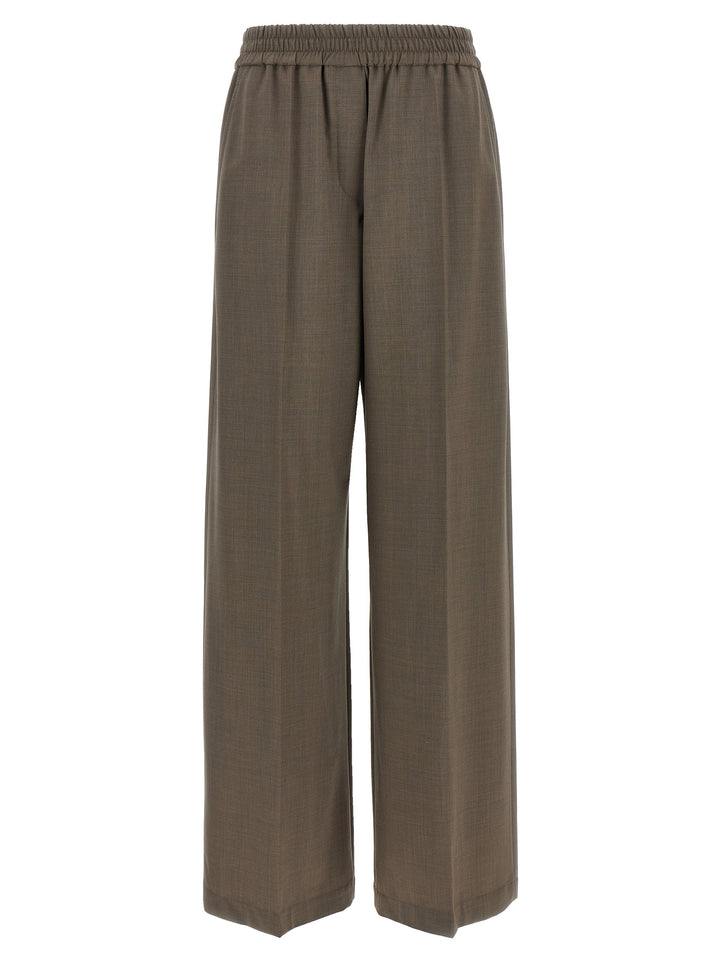 Brunello Cucinelli Wool Pants - Gray | f815f50d4b3d45dd8744cbe3b49e17387bac8d76