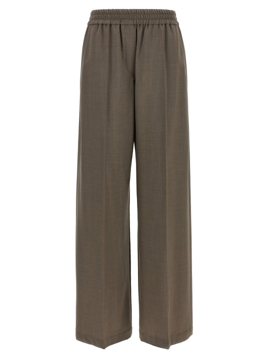 Wool Pants Gray