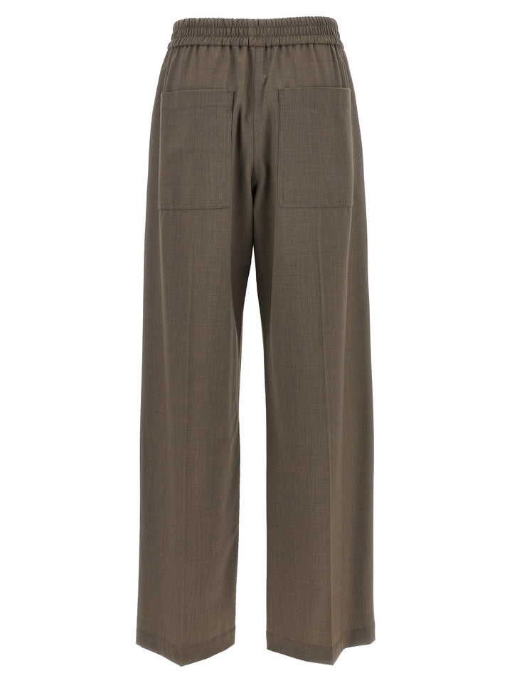 Brunello Cucinelli Wool Pants - Gray | 853900cb743b6b1a2a0a6a1cc151a8195a097442