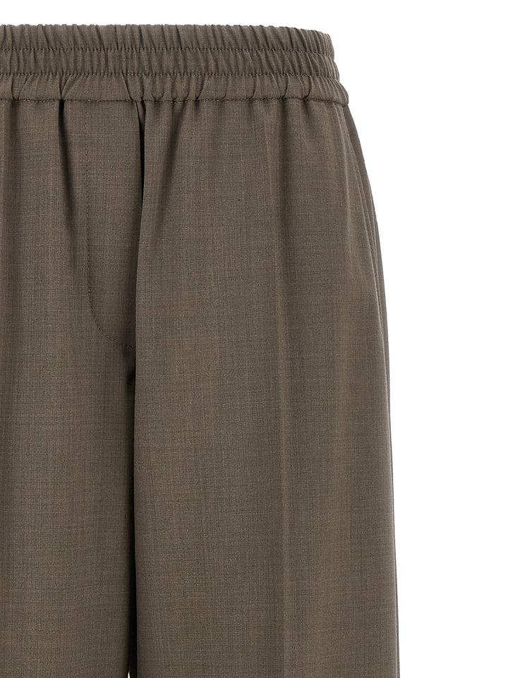 Brunello Cucinelli Wool Pants - Gray | b084183d9fb378675d5164f2c14613457470f29e