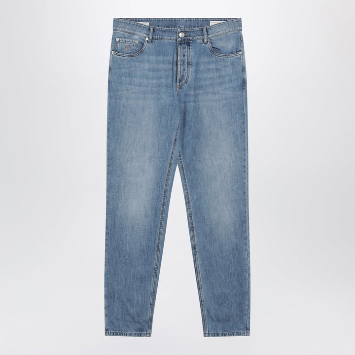 Brunello Cucinelli Pants - Light Blue | c7ee6a35cbeaffb60bb235fec7e3ed474250b58b