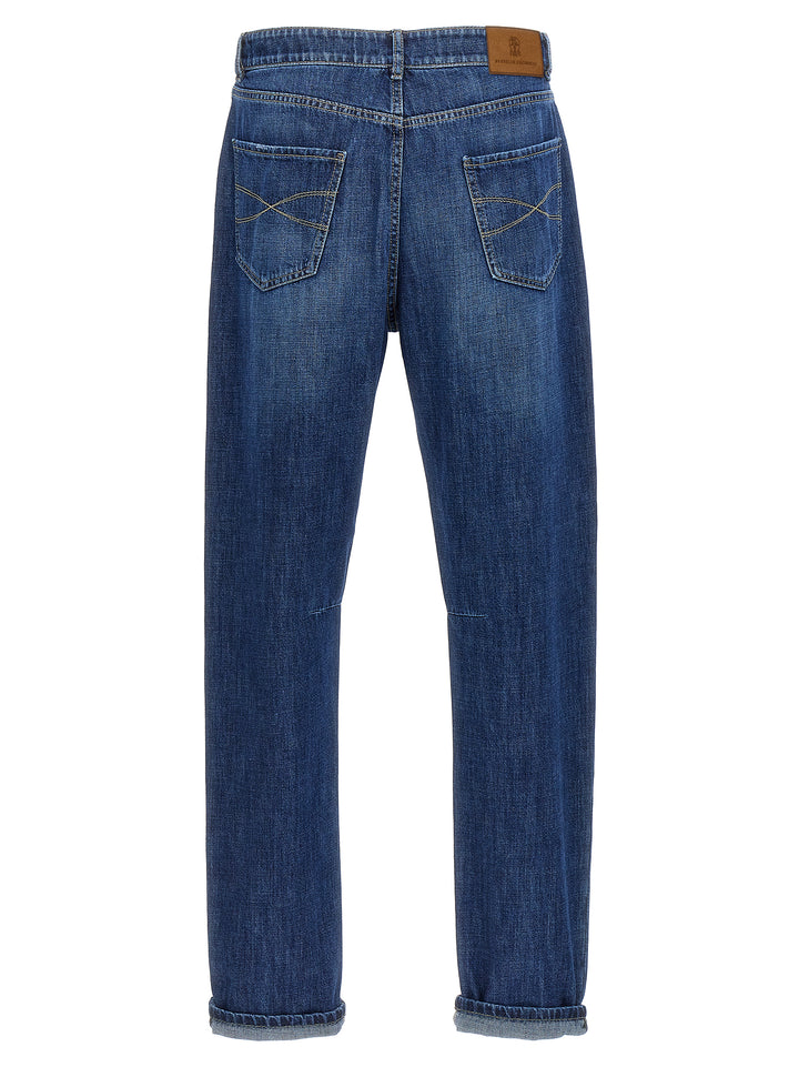 Brunello Cucinelli Denim Jeans - Blue | ea8311428758a5aec28526673150a972d0f1a10a