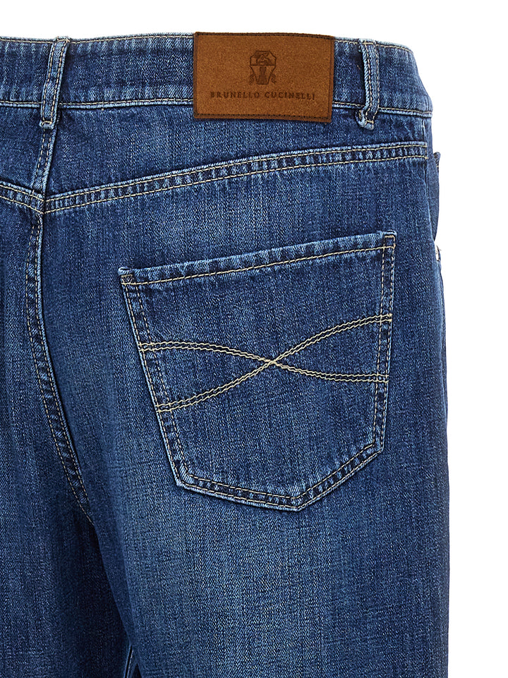 Brunello Cucinelli Denim Jeans - Blue | 969256620c64610fb3abbeecabf4f99be4e315c0