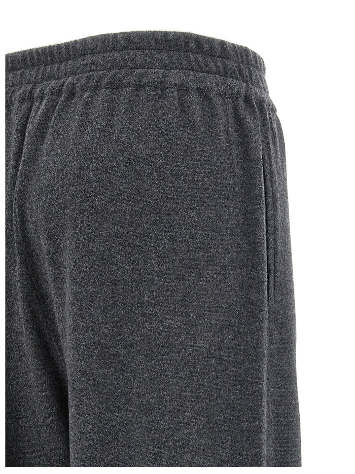 Cashmere Joggers Pants Gray