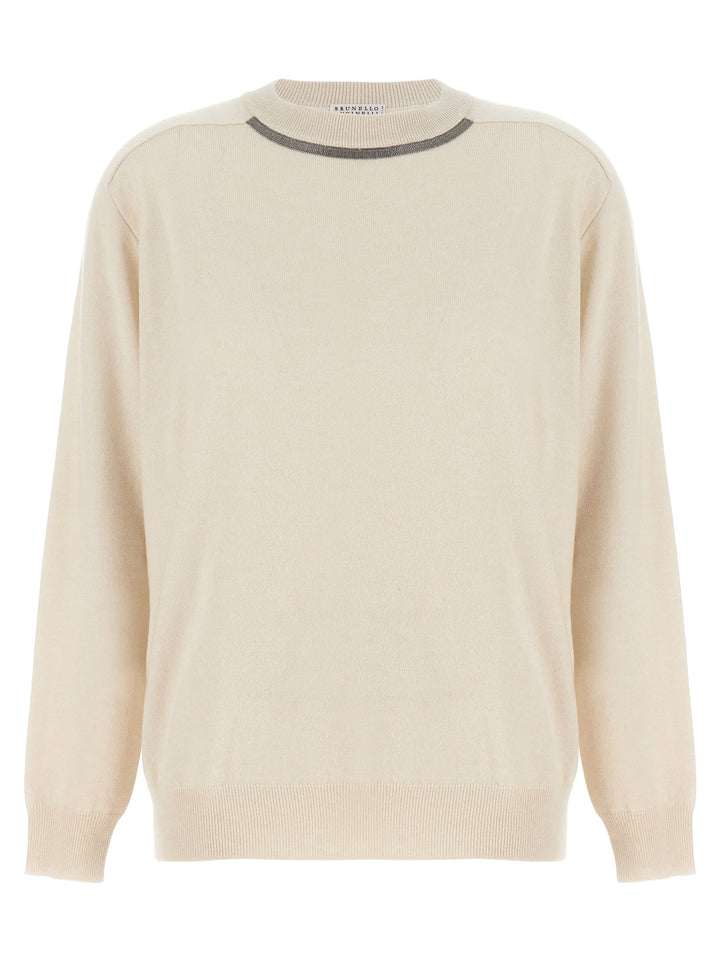 Monile Sweater, Cardigans White