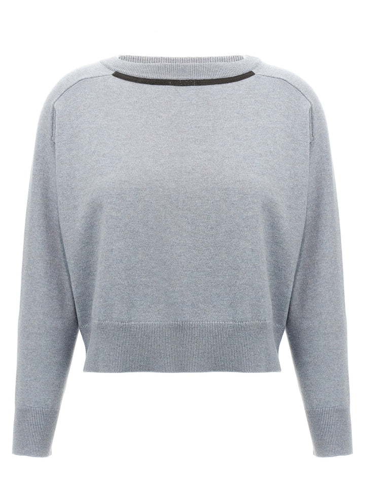 Monile Sweater, Cardigans Light Blue