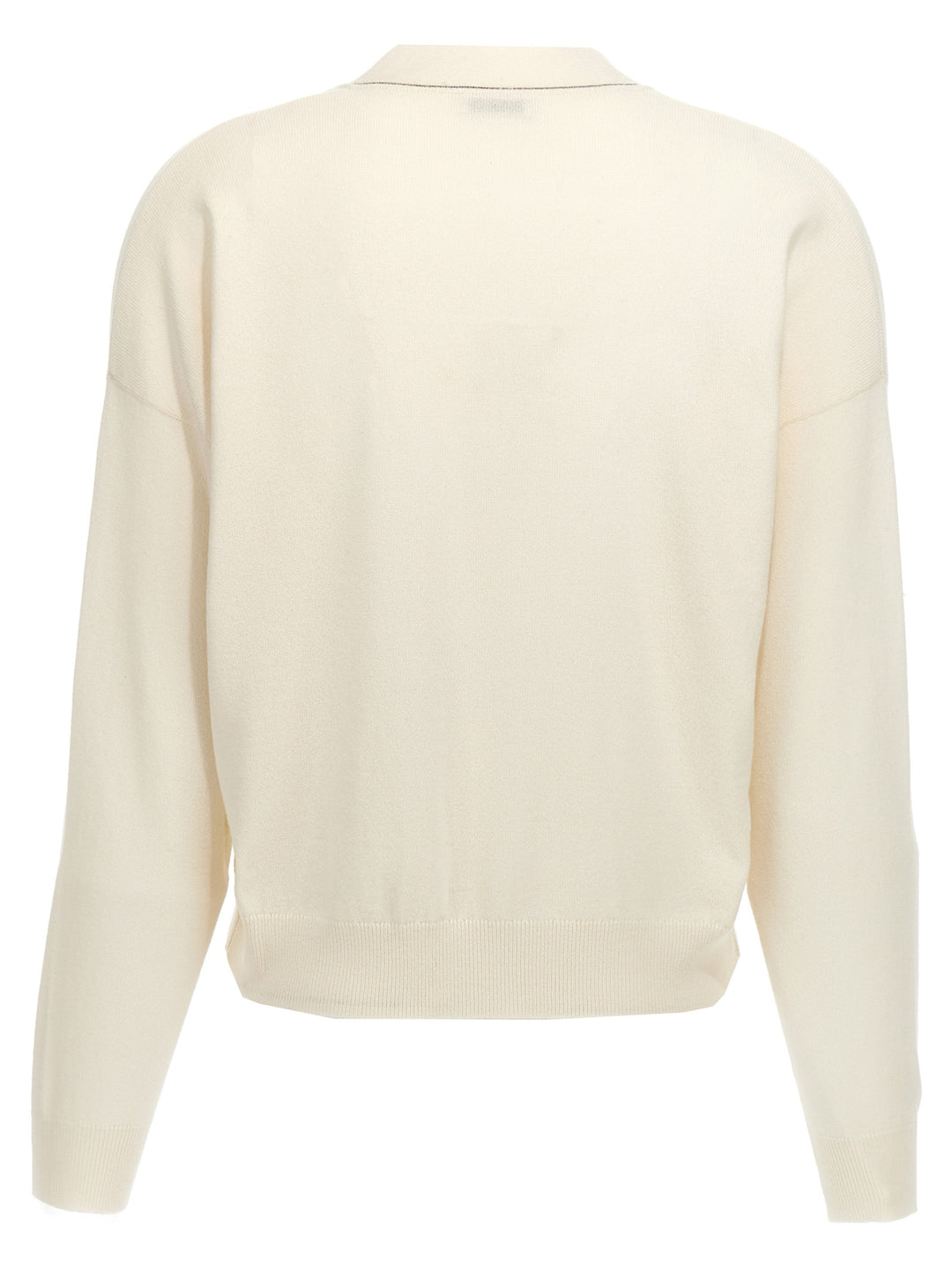 Cashmere Cardigan Sweater, Cardigans White