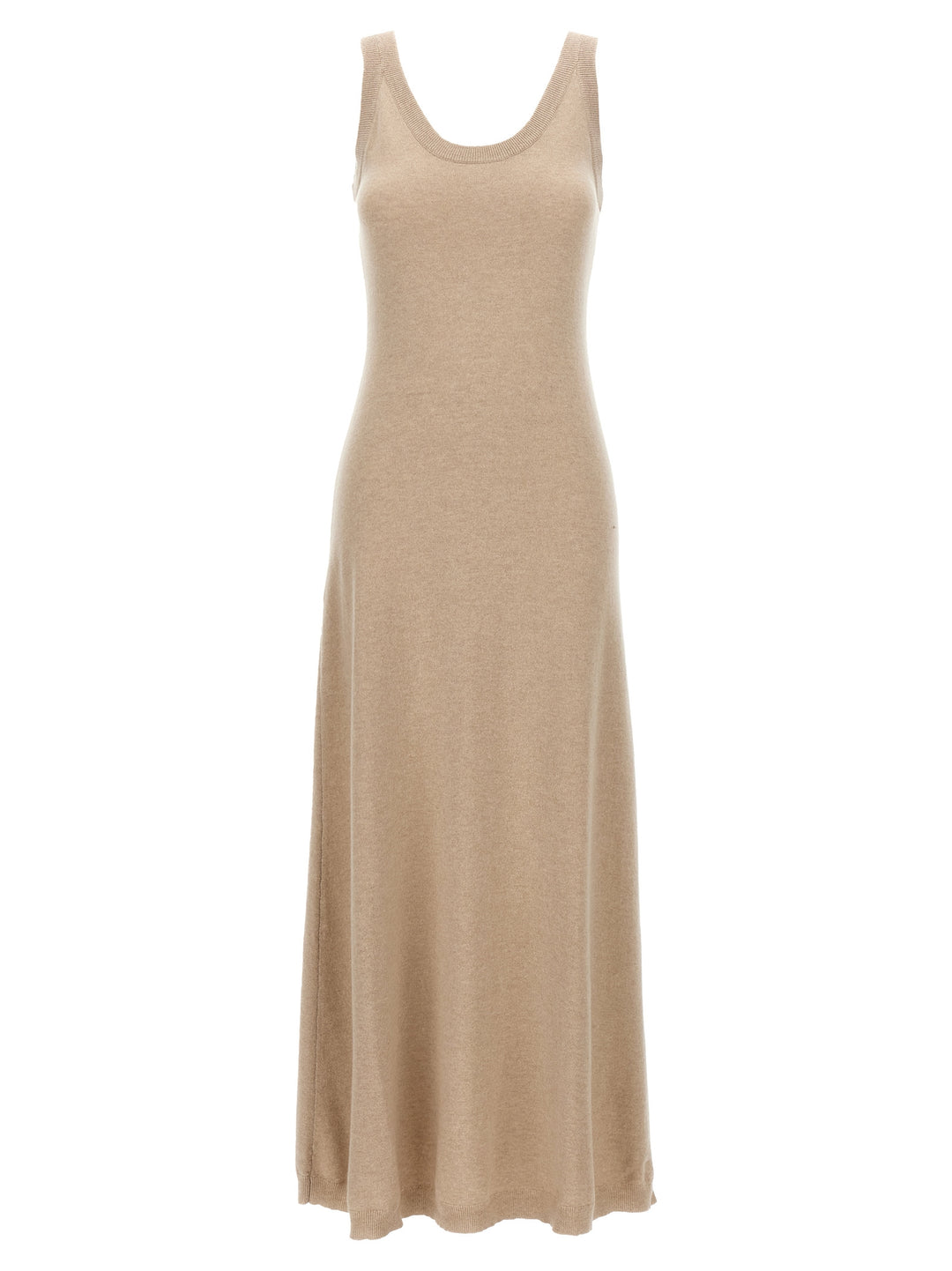 Cashmere Dress Dresses Beige