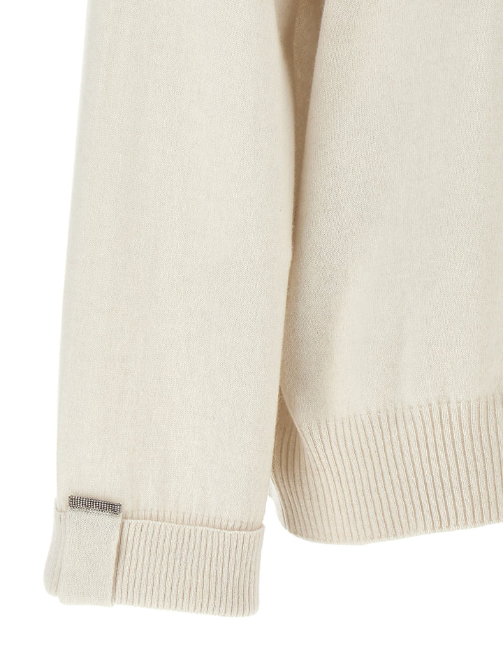 Cashmere Sweater Sweater, Cardigans White