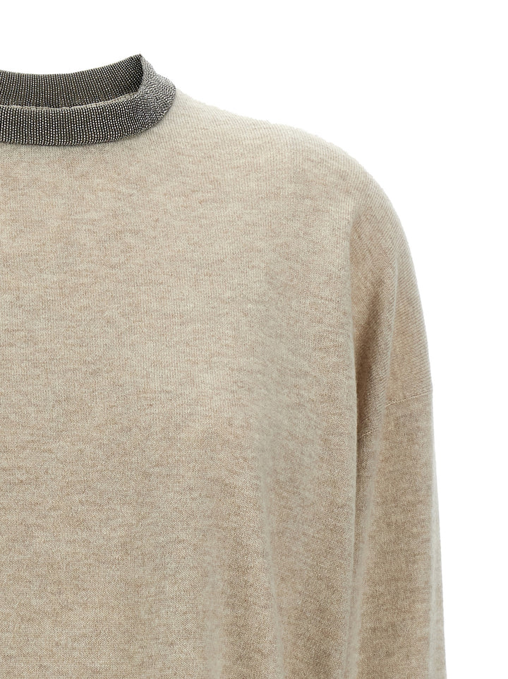 Monile Sweater, Cardigans Beige