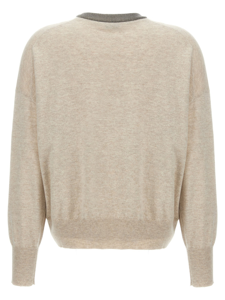 Monile Sweater, Cardigans Beige