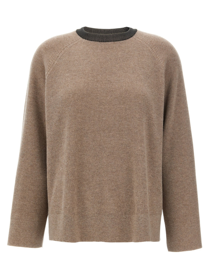 Monile Sweater, Cardigans Beige