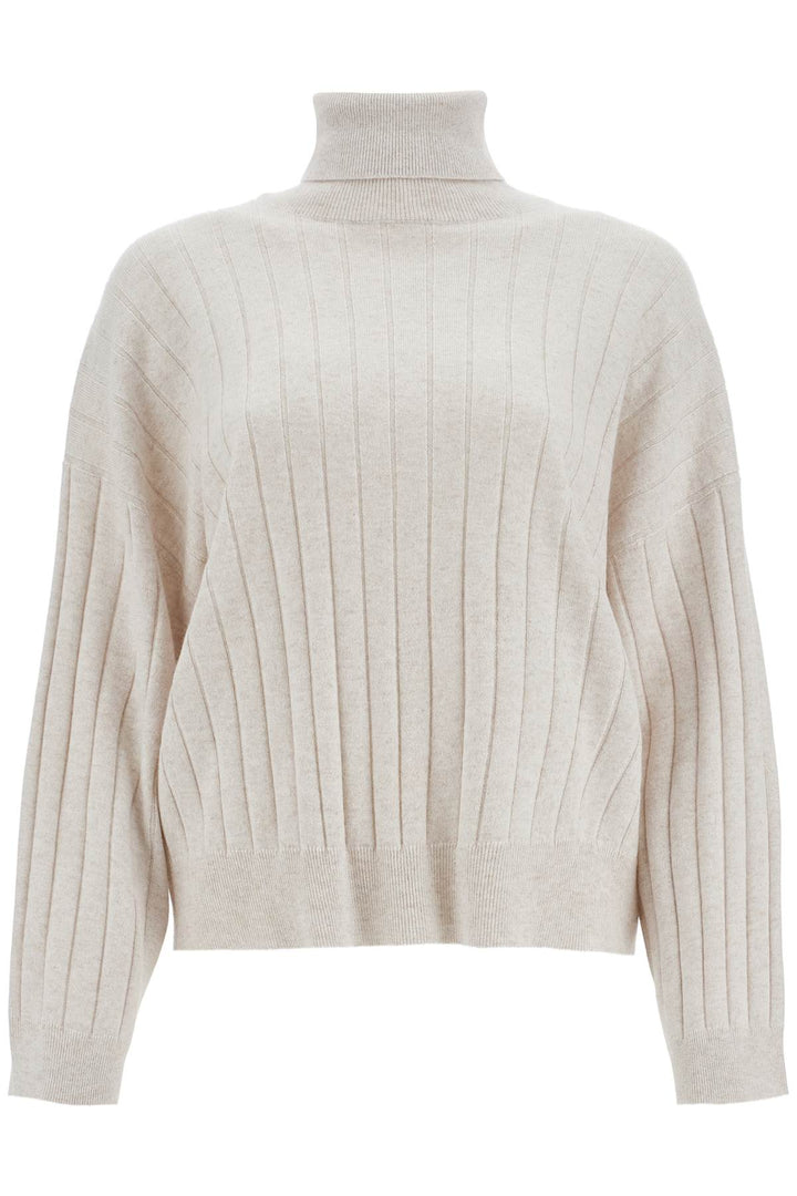 Pullover Collo Alto In Cashmere