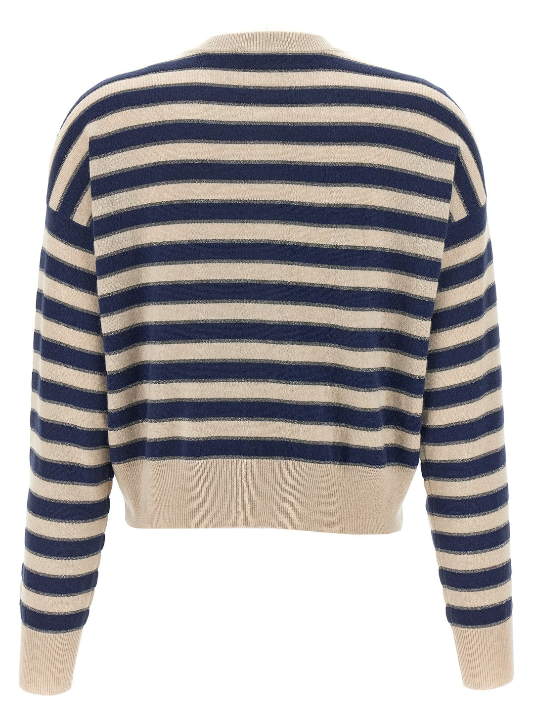 Brunello Cucinelli Sparkling Stripes Sweaters and Cardigans - Multicolor | e6d7c28eb53e2d9c2b7a0be3c8bc6152449191e5