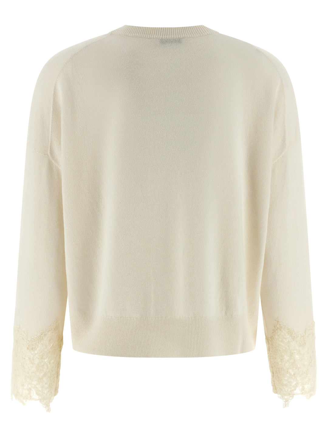 Brunello Cucinelli Knit Cuffs Sweaters and Cardigans - White | 789f505ca865b273e83bfa2b8285cdeff6527e2d