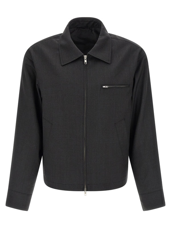 Postal Puffer Jackets Gray