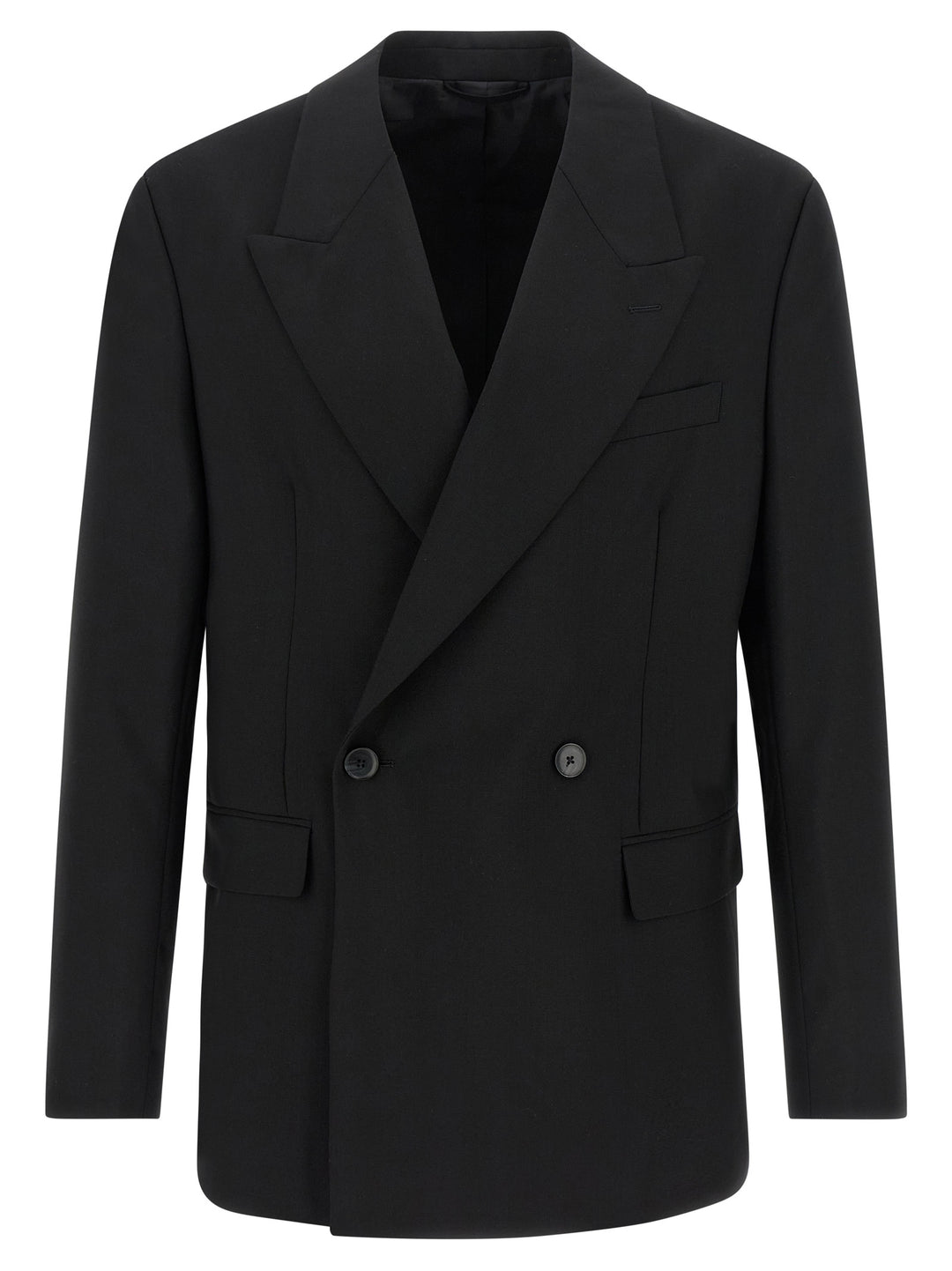 Mfpen Double-Breasted Blazer - Black | dc8808f6a8049b08dc78967c05958cc5dbb5838f