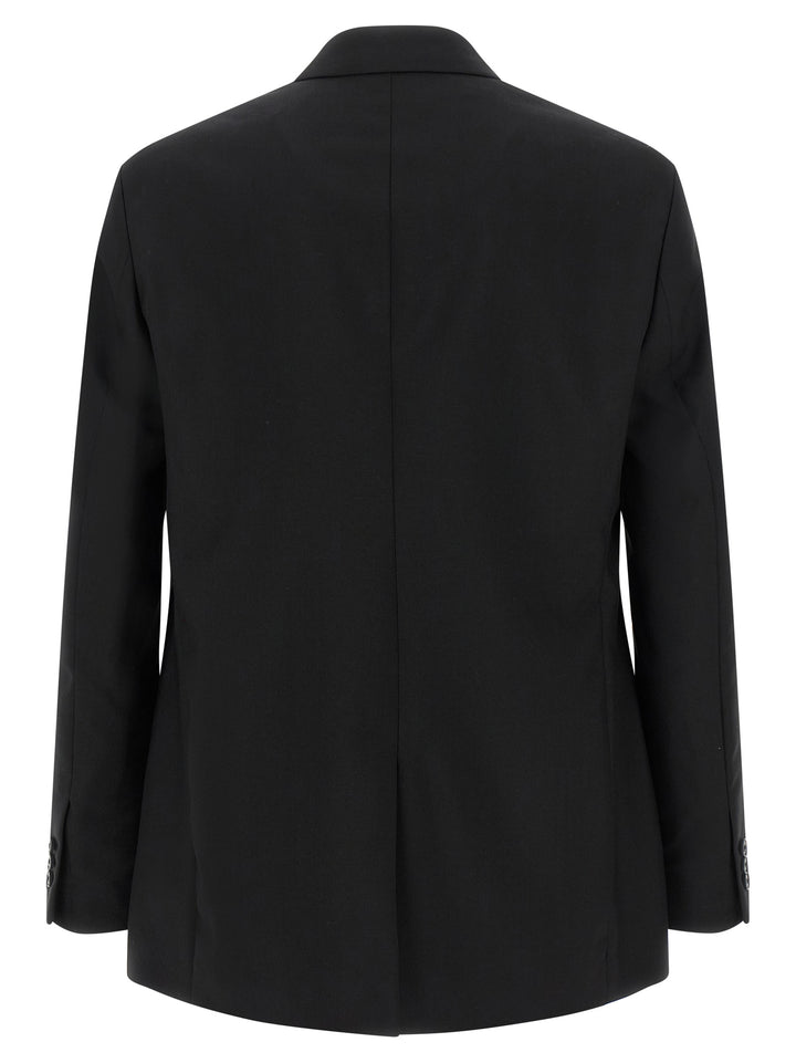 Mfpen Double-Breasted Blazer - Black | 24d4dffe06c9aaee0a765e708c79564c52be02b9