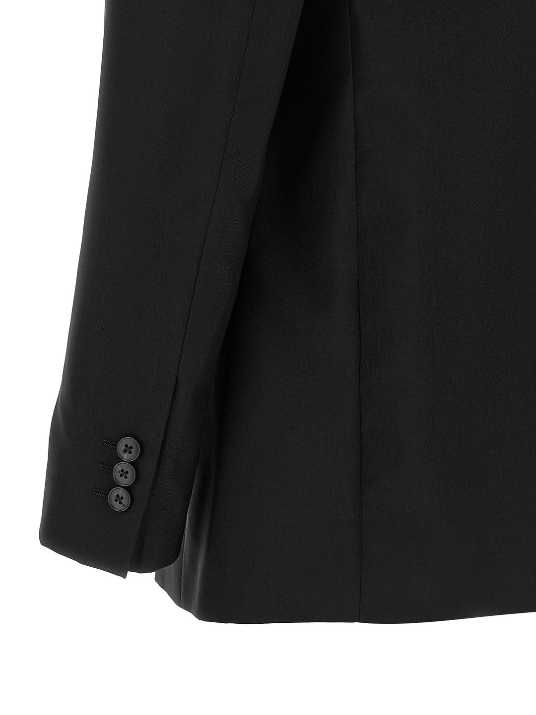 Mfpen Double-Breasted Blazer - Black | 72af9accac4ce92d0b604212afeb8c2e51ece7c8