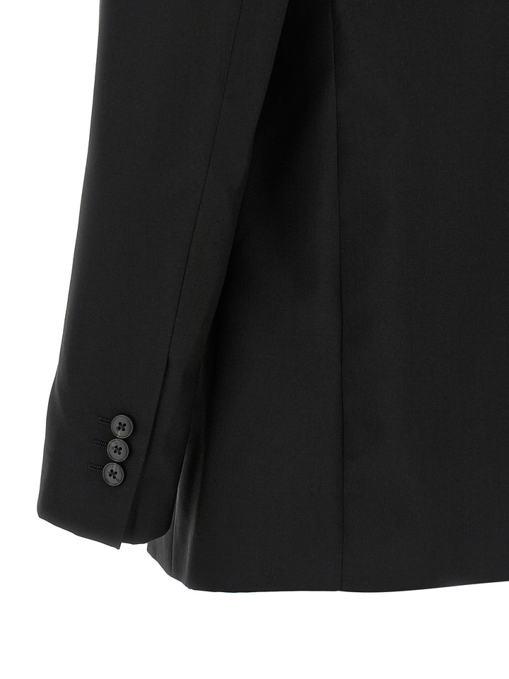 Mfpen Double-Breasted Blazer - Black | 72af9accac4ce92d0b604212afeb8c2e51ece7c8