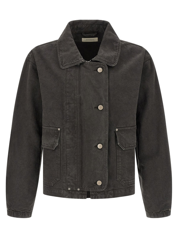 Courier Puffer Jackets Gray