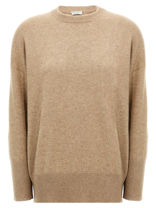 Monile Sweater Sweaters And Cardigans Beige