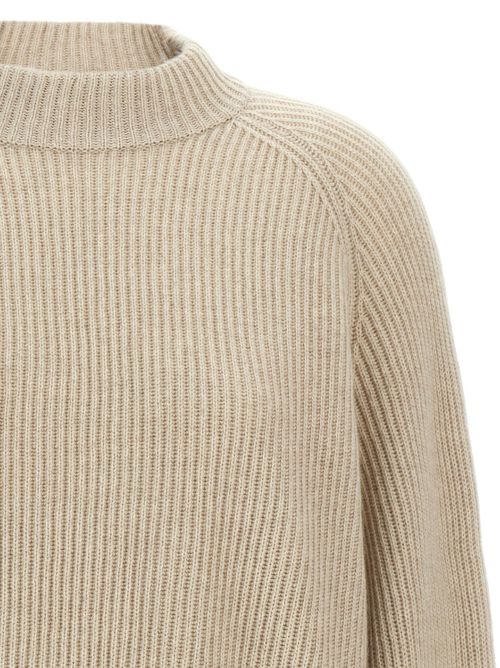 Brunello Cucinelli Monile Cuffs Sweater Sweaters and Cardigans - Beige | caa3ad04250799a89c03776957157c61ff5ad7fb
