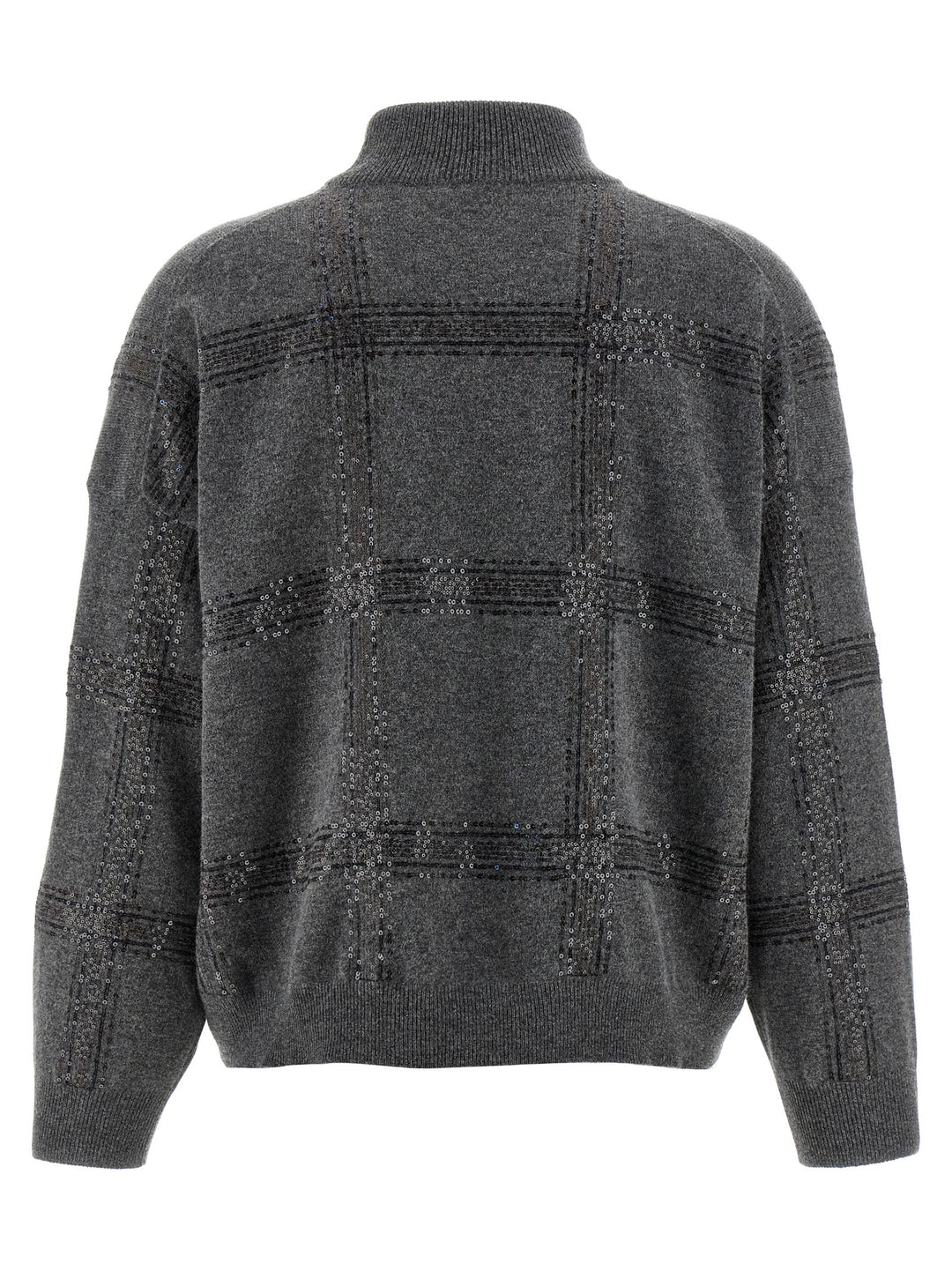 Brunello Cucinelli Turtle-Neck Sweater Sweaters and Cardigans - Gray | 0580a8bf88f2132cf6f881c5c317e9503018a2ce