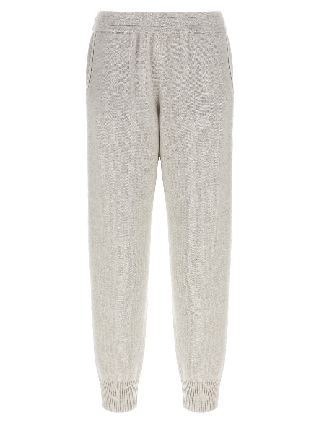 Knitted Joggers Pants Gray