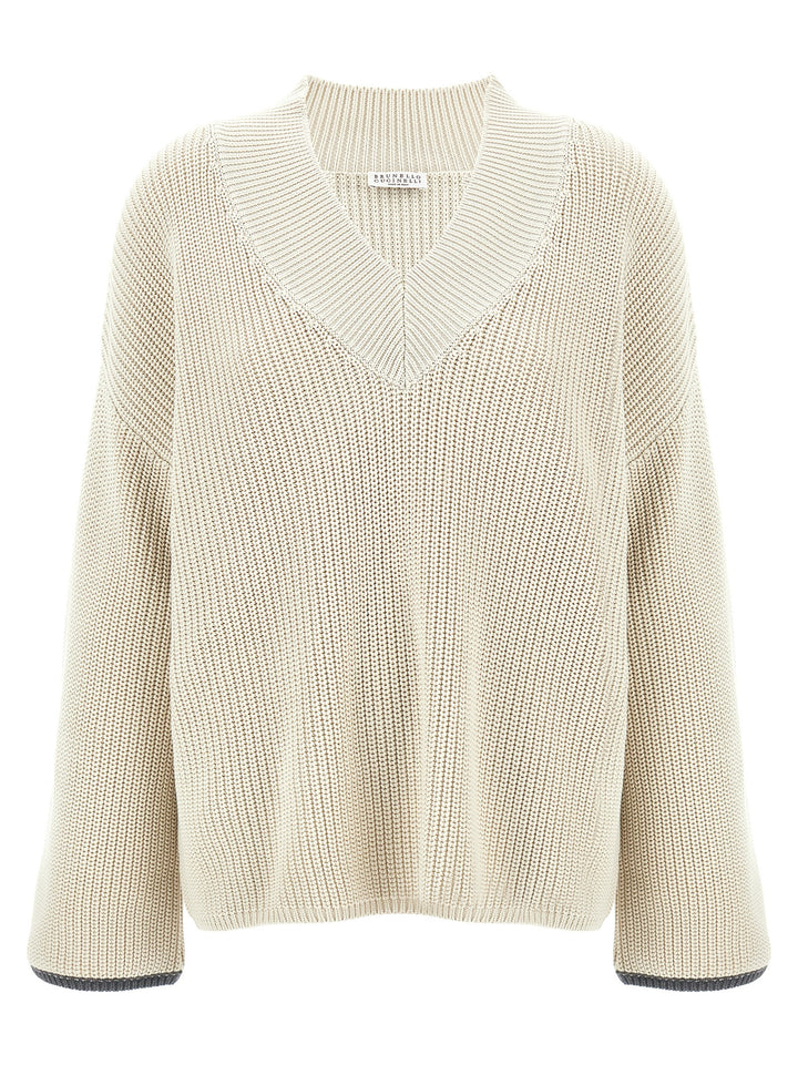 Monile Sweater, Cardigans Beige