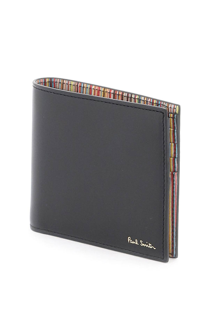 Signature Stripe Bifold Wallet