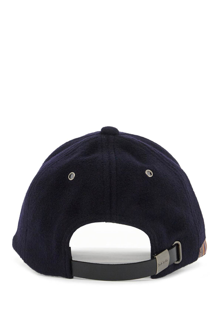 Cappello Baseball In Panno Di Lana