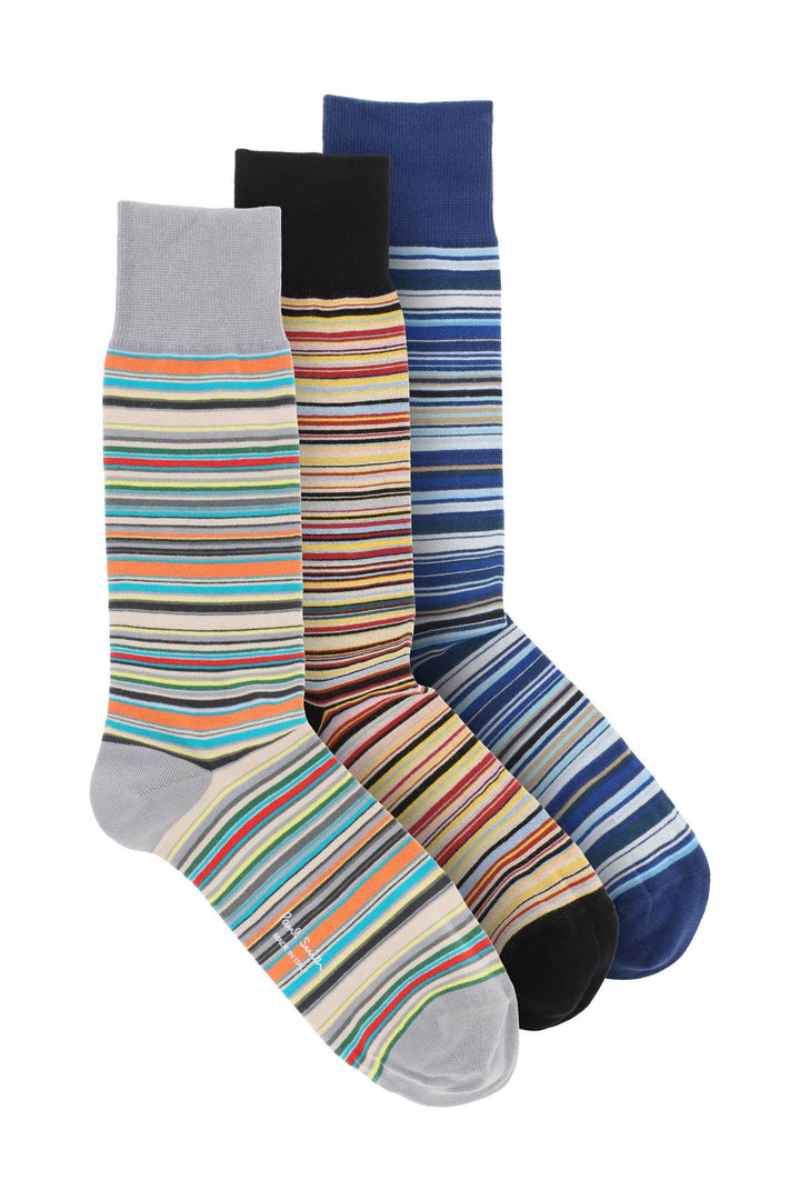 Signature Stripe Socks