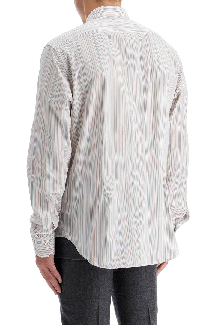 Camicia A Righe Slim Fit