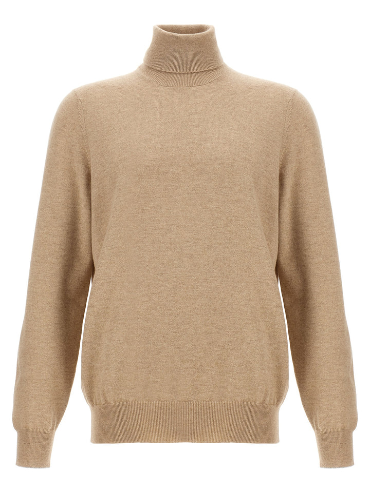 Cashmere Turtleneck Sweater Sweater, Cardigans Beige