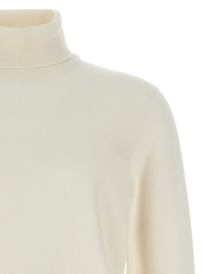 Cashmere Turtleneck Sweater Sweater, Cardigans White