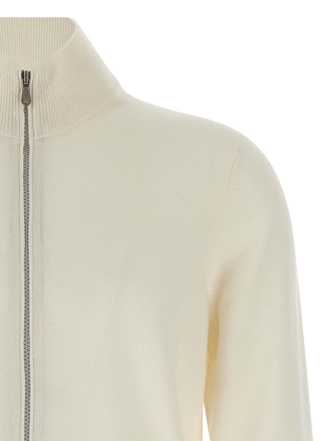 Brunello Cucinelli Cardigan Cashmere Sweaters and Cardigans - White | 977124c59079700bf1070322c7f863f9d42c56cd
