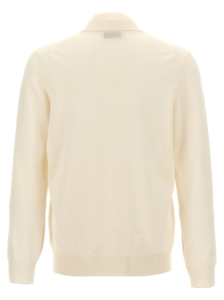 Brunello Cucinelli Cashmere Sweater Sweaters and Cardigans - White | 6a08ca2124acc2c3e359bdfea838204f9c520e87