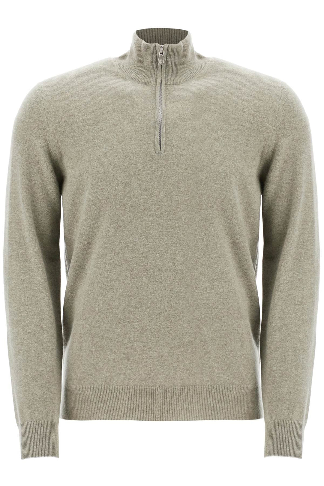 Pullover A Collo Alto In Cashmere