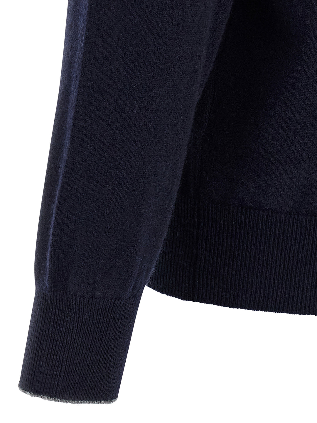 Brunello Cucinelli Cashmere  Shirt Polo - Blue | 590a48dbf7103c8b5a315b805bd45b546e543821